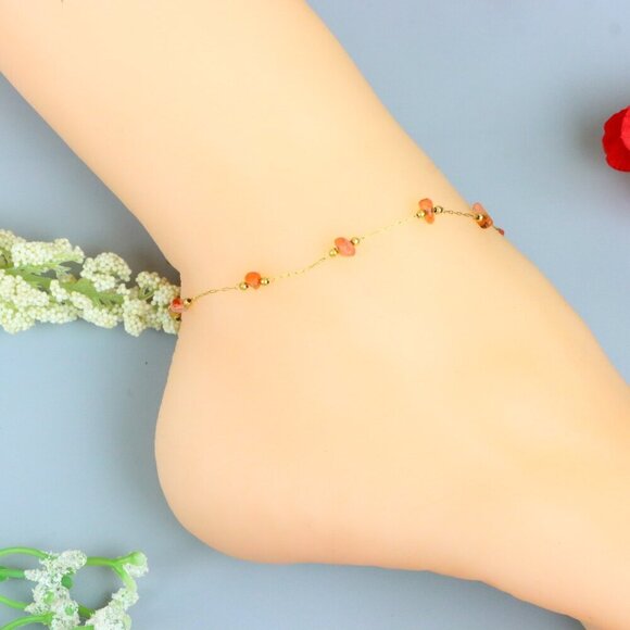 Handmade Anklet – A Stylish Choice for Women, Thoughtful Gift Idea, EVCH1046 - Picture 3 of 11